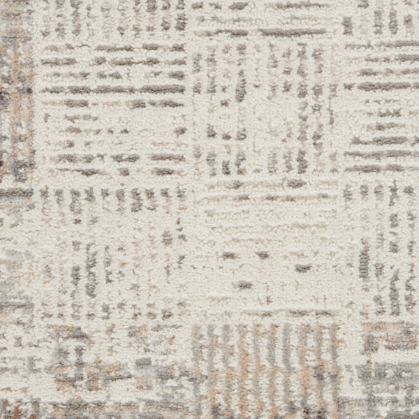 Steelside™ Alyse Gray/Ivory Rug & Reviews Wayfair